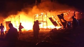 Chimbote: Voraz incendio deja 30 damnificados