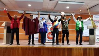 Los cuatro favoritos al Gobierno Regional de Puno tienen historial cuestionable