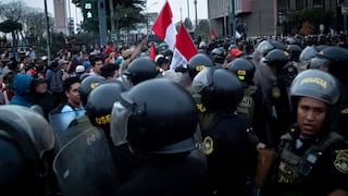 Rubén Vargas sobre protestas: “La PNP tiene personal calificado”