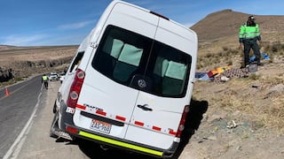 Choque entre minivan y tráiler dejó cuatro muertos y 12 heridos en Arequipa [VIDEO]