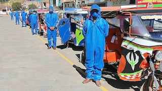 Cusco: Mototaxistas de Anta implementan protocolos sanitarios para retomar actividades