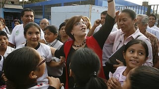 Susana Villarán no podrá participar en la inauguración de sus obras