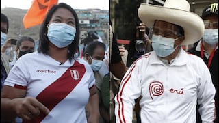Ipsos: Pedro Castillo y Keiko Fujimori en empate técnico, según simulacro de votación