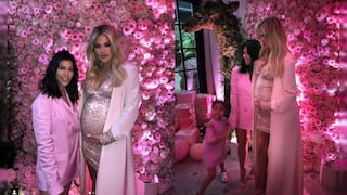 ¡De lujo! Khloé Kardashian tuvo un 'baby shower' de ensueño [FOTOS]