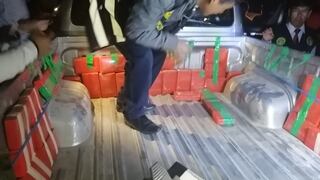 Ayacucho: Narcos caen con más de 50 kilos de droga tras despiste de camioneta