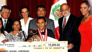 ‘Chiquito’ Rossel fue condecorado en el Congreso