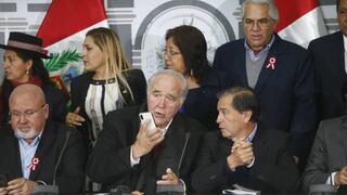 Seis bancadas respaldan candidatura de Víctor Andrés García Belaunde a la presidencia del Congreso