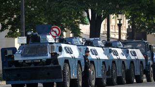 Despliegan amplio contingente de seguridad en Paríspor manifestaciones de "riesgo" el 1 de mayo