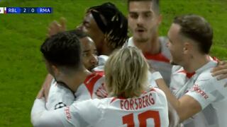 Real Madridvs. Leipzig: Gvardiol y Nkunku marcaron el 2-0 del cuadro alemán [VIDEO]