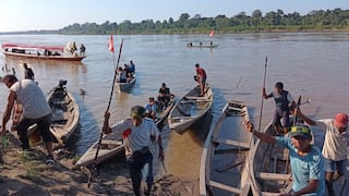 Loreto: comunidades nativas bloquean río Marañón e inician paro en protesta por contaminación