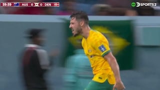 Mathew Leckie hace soñar a Australia: golazo para el 1-0 sobre Dinamarca 