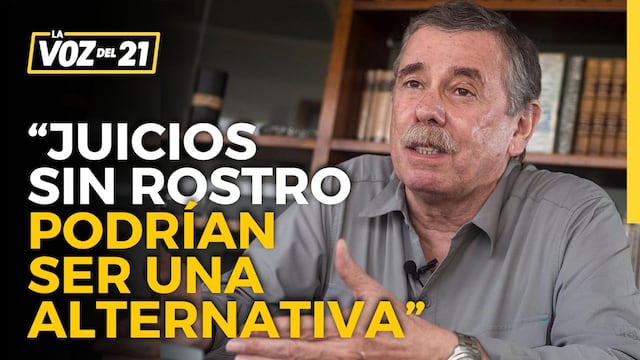 Fernando Rospigliosi: “Juicios sin rostro podrían ser una alternativa pero peligra que se anulen sentencias”