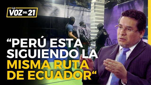 Rubén Vargas sobre crisis en Ecuador: “Perú esta siguiendo la misma ruta de Ecuador”
