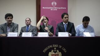 Susana Villarán realizó cambios en las gerencias de la Municipalidad de Lima