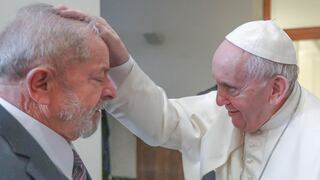 Papa Francisco recibió a Lula da Silva en el Vaticano