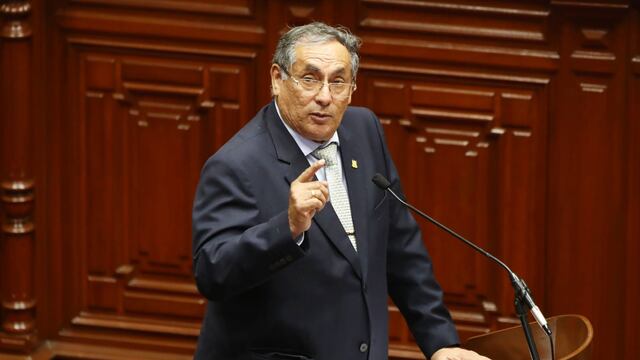 Congreso rechazó moción de censura contra el ministro de Energía y Minas, Óscar Vera