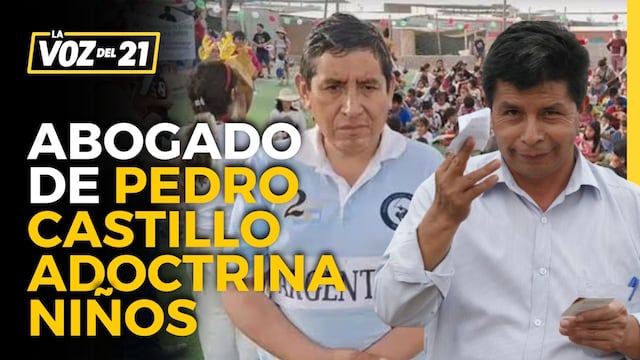 Daniel Alfaro sobre abogado de Pedro Castillo: “Se está adoctrinando a niños a favor de un golpista”