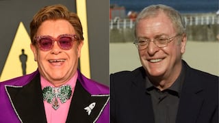 Elton John y Michael Caine protagonizan campaña de vacunación contra la COVID-19