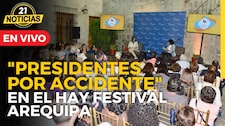 “Presidentes por accidente” en el Hay Festival Arequipa con Christopher Acosta y Cecilia Valenzuela