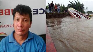 Familia velaba su ropa, pero apareció vivo tras naufragar 10 horas en río Huallaga