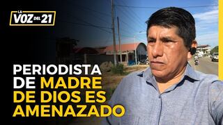 Periodista de Madre de Dios recibe amenazas: “El principal dirigente de las protestas es de Perú Libre”