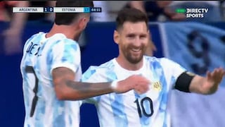 Lionel Messi por dos: el gol del 10 para Argentina en el amistoso ante Estonia [VIDEO]