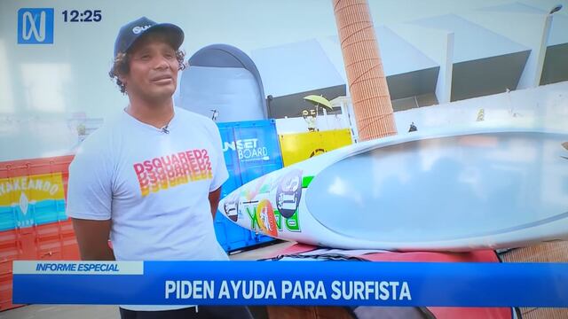 ¡Ayudemos a Hernán! Surfista peruano pide apoyo para ir al Mundial en Francia