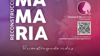 18 y 19 octubre: empieza la primera campaña nacional de reconstrucción mamaria.