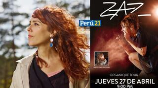 Zaz en Perú: Francesa considerada la nueva Édith Piaf cantará este 27 de abril