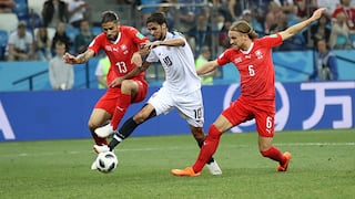 Suiza empató 2-2 ante Costa Rica y avanzó a octavos del Mundial