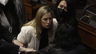Comisión de Ética sanciona a congresista Alva por jalar del brazo a Isabel Cortez