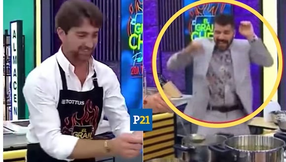 Antonio Pavón pasó bochornoso momento en “El gran chef famosos”. (Foto: Latina TV)