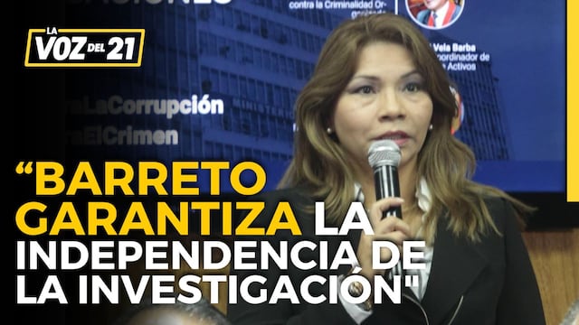 Walter Albán: “Marita Barreto garantiza la independencia de la investigación”