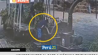 Horror en Paiján: Hombre muere al caer en máquina trituradora mientras trabajaba (VIDEO)