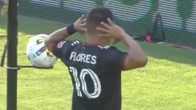 Edison Flores hizo gol para DC United: así definió ‘Orejas’ ante Toronto [VIDEO]