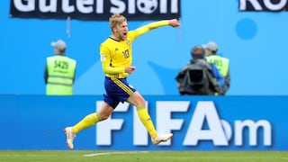 Emil Forsberg anotó así el gol de la clasificación de Suecia a cuartos del Mundial [VIDEO]