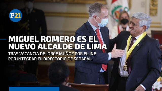 Jorge Muñoz fue vacado: Conozca aquí quién es el nuevo alcalde de Lima
