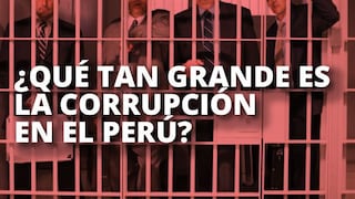 La corrupción es el principal problema del Perú, según INEI