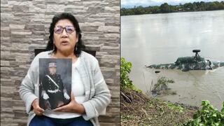 Cusco: Madre de capitán desaparecido tras caída de helicóptero pidió al Mindef su pronta búsqueda [VIDEO]