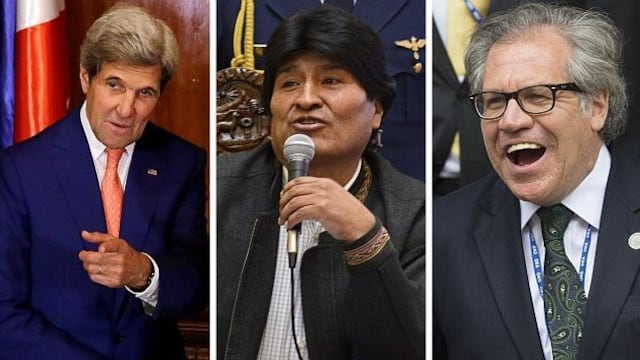 John Kerry, Evo Morales, Luis Almagro saludaron al Perú por Fiestas Patrias