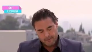 Eduardo Yáñez lloró tras disculparse por agredir a periodista [VIDEO]