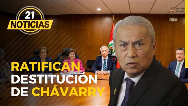 JNJ ratifica destitución de Pedro Chávarry del Ministerio Público