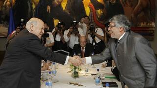 Misión de la OEA se reúne con Franco