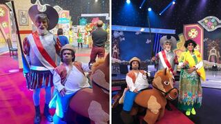 Fernando Armas imitó al presidente Sagasti como ‘Don Quijote’ en ‘El Reventonazo de la chola’ [VIDEO]
