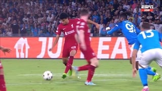¡Gran definición! Luis Díaz marcó golazo en Liverpool vs. Napoli [VIDEO]