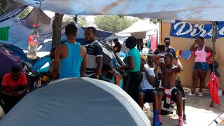Frontera de México: Haitianos buscan refugio y se asilan en las calles de Reynosa [FOTOS]