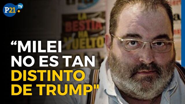 Jorge Lanata: “Javier Milei no es tan distinto de Donald Trump. Diría ‘Make Argentina great again’”