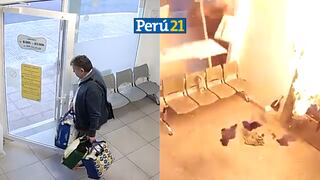 ¡Suertudo! Hombre se salva de morir en  explosión en una lavandería [VIDEO]