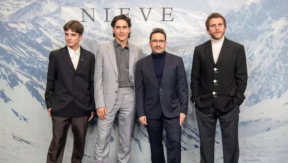 Director y protagonistas de 'La sociedad de la nieve' se pronunciaron tras nominación de la película al Oscar.