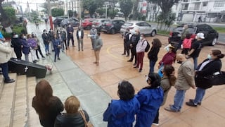 Inabif: Trabajadores protestan por asesinato de su compañera en albergue y demandan mejoras laborales